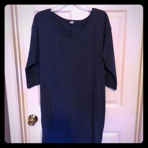 Old Navy Light Sweatshirt Dress